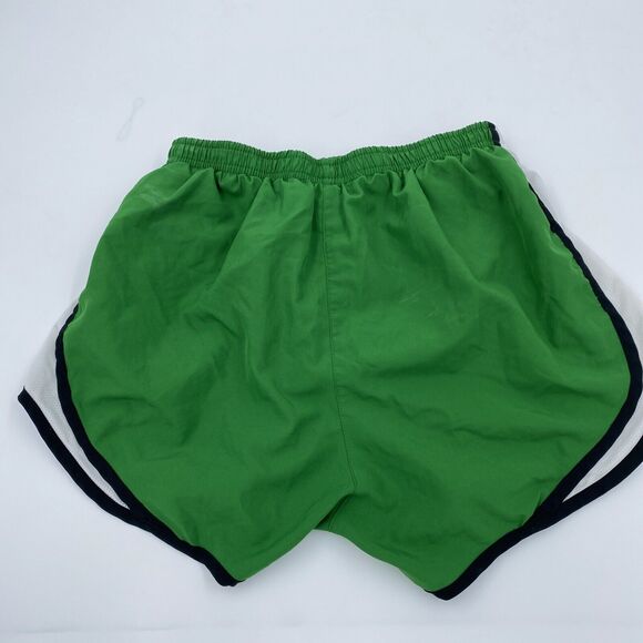 Nike Womens Elastic Waist Dri-FIT Track Shorts Sz XS 2 Pairs Blue/Black & Green - Picture 6 of 7